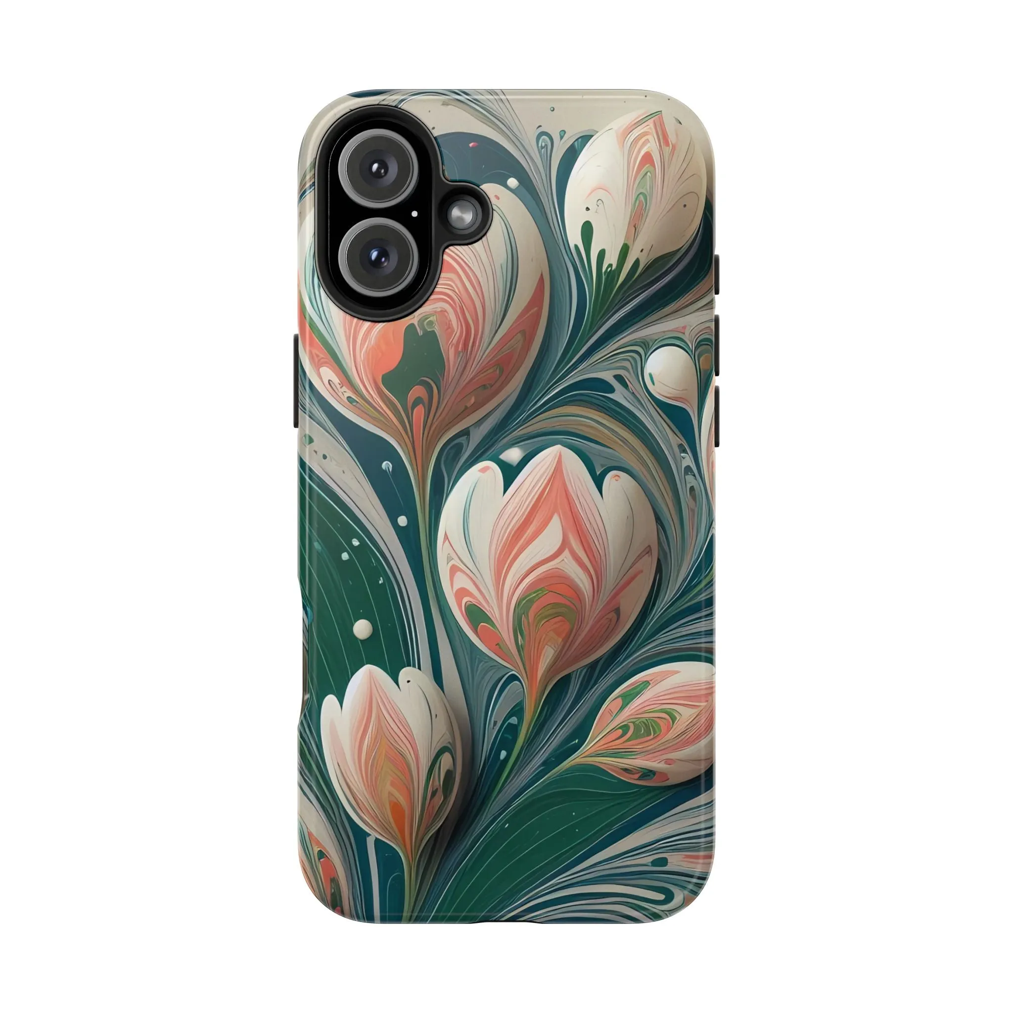 Vibrant Floral Tough Phone Cases - Durable Protection with Artistic Design