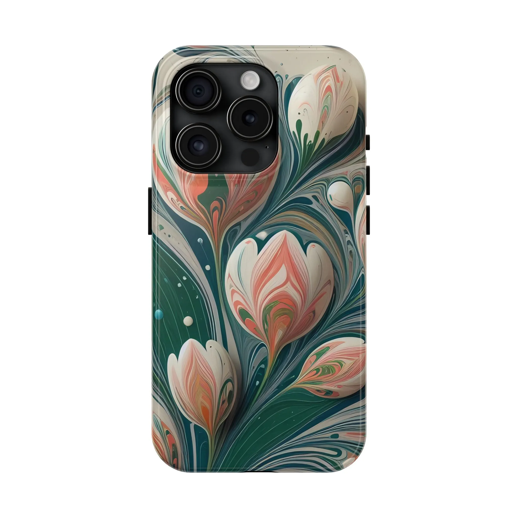 Vibrant Floral Tough Phone Cases - Durable Protection with Artistic Design