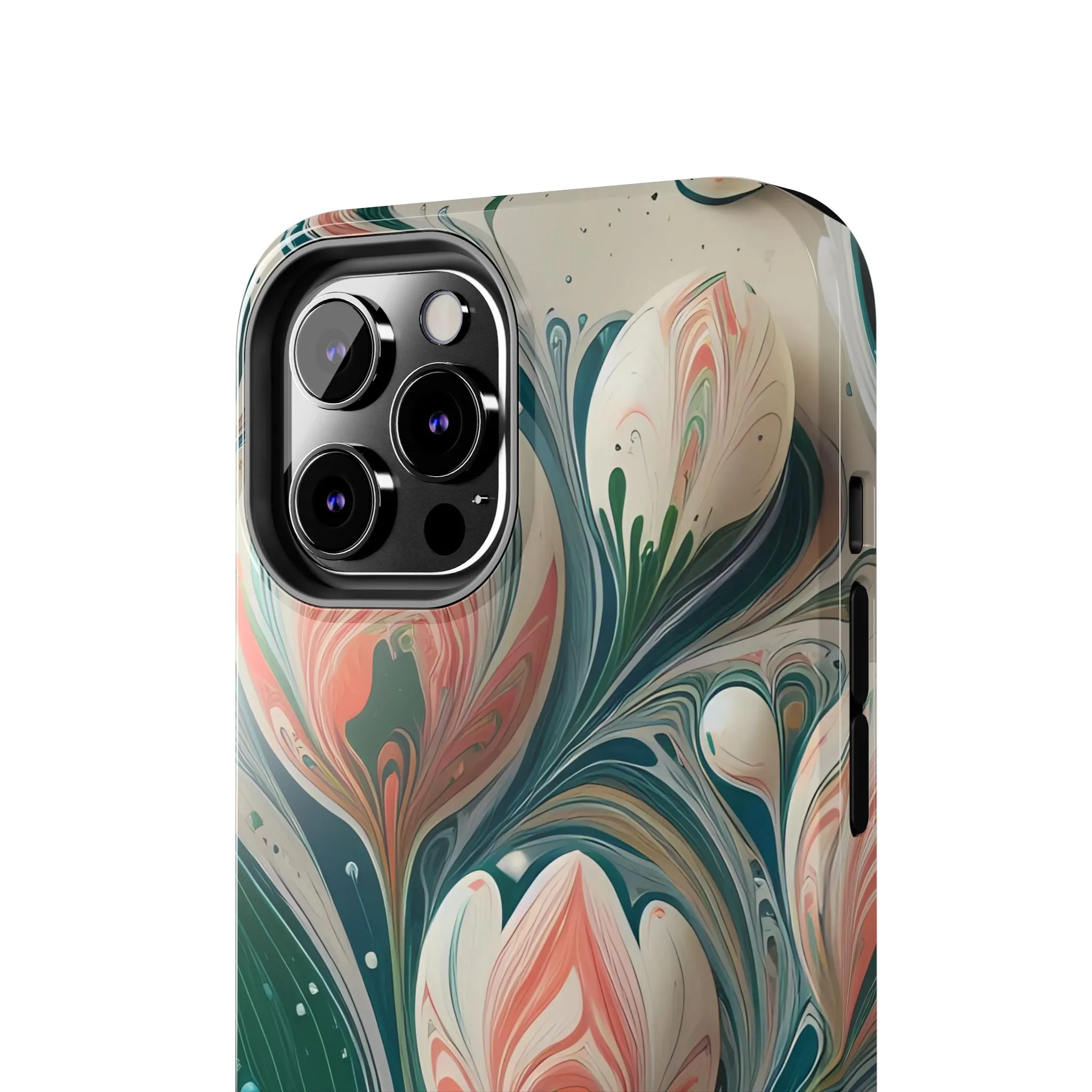 Vibrant Floral Tough Phone Cases - Durable Protection with Artistic Design