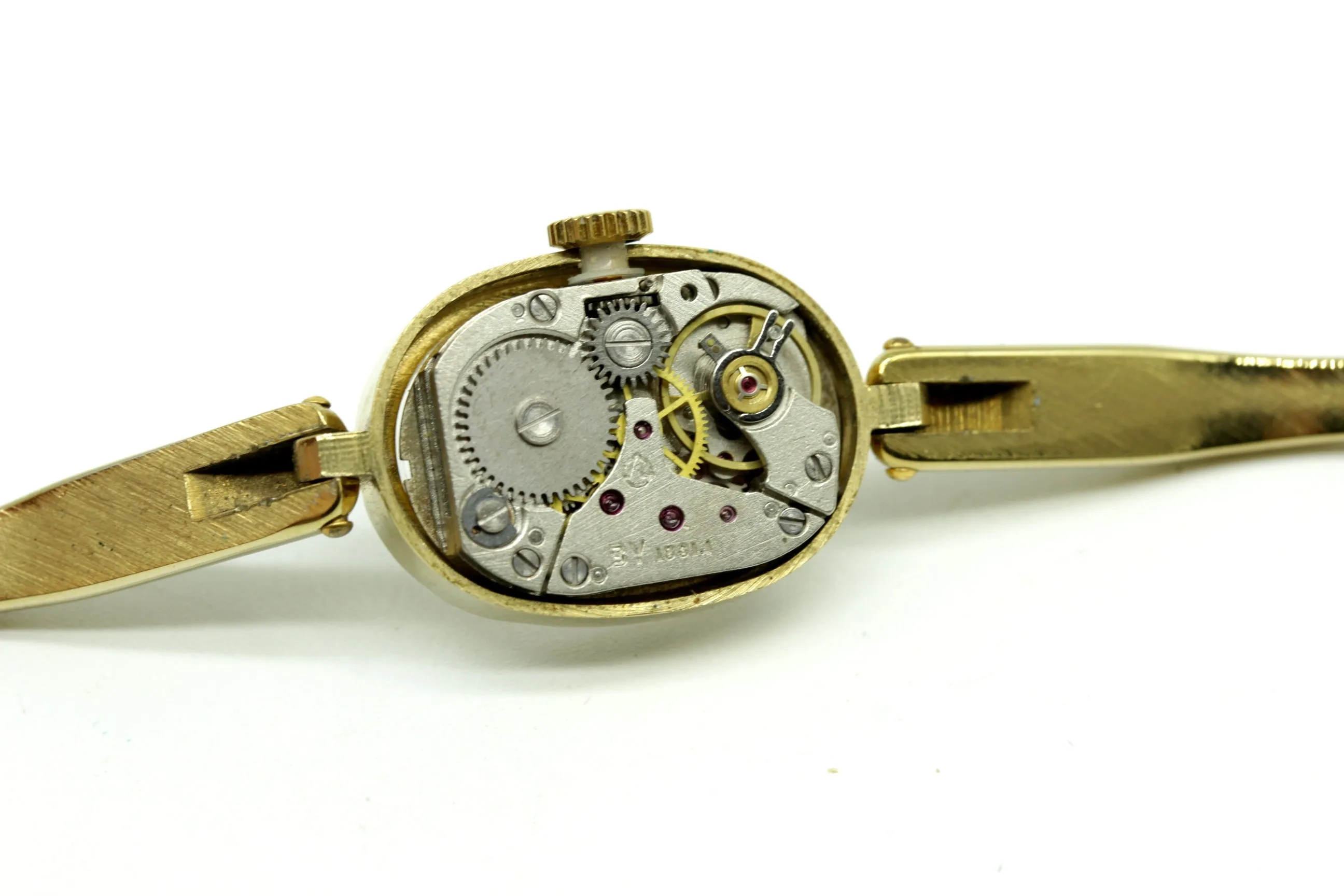 Vintage soviet women's mechanical watch Luch, bracelet wristwatch