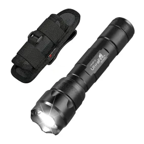 WF-502B Tactical Flashlight With Holster