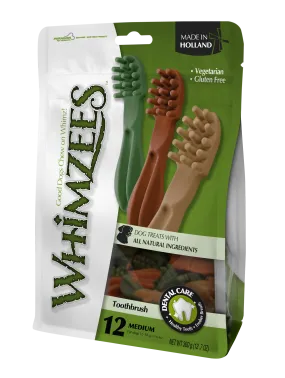 Whimzees - Toothbrush Star Dog Treat (12pk)