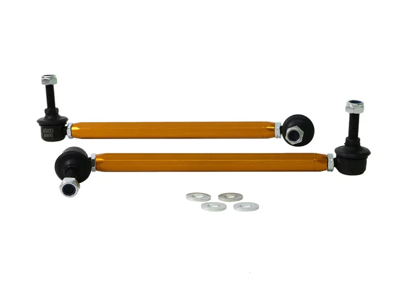 Whiteline Sway Bar End Link Kit Dodge Avenger (2007-2014) [270-295mm/ 10mm Ball Stud] Front - KLC163