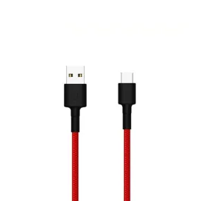 Xiaomi Usb Type-C Braided 1M Cable - Red