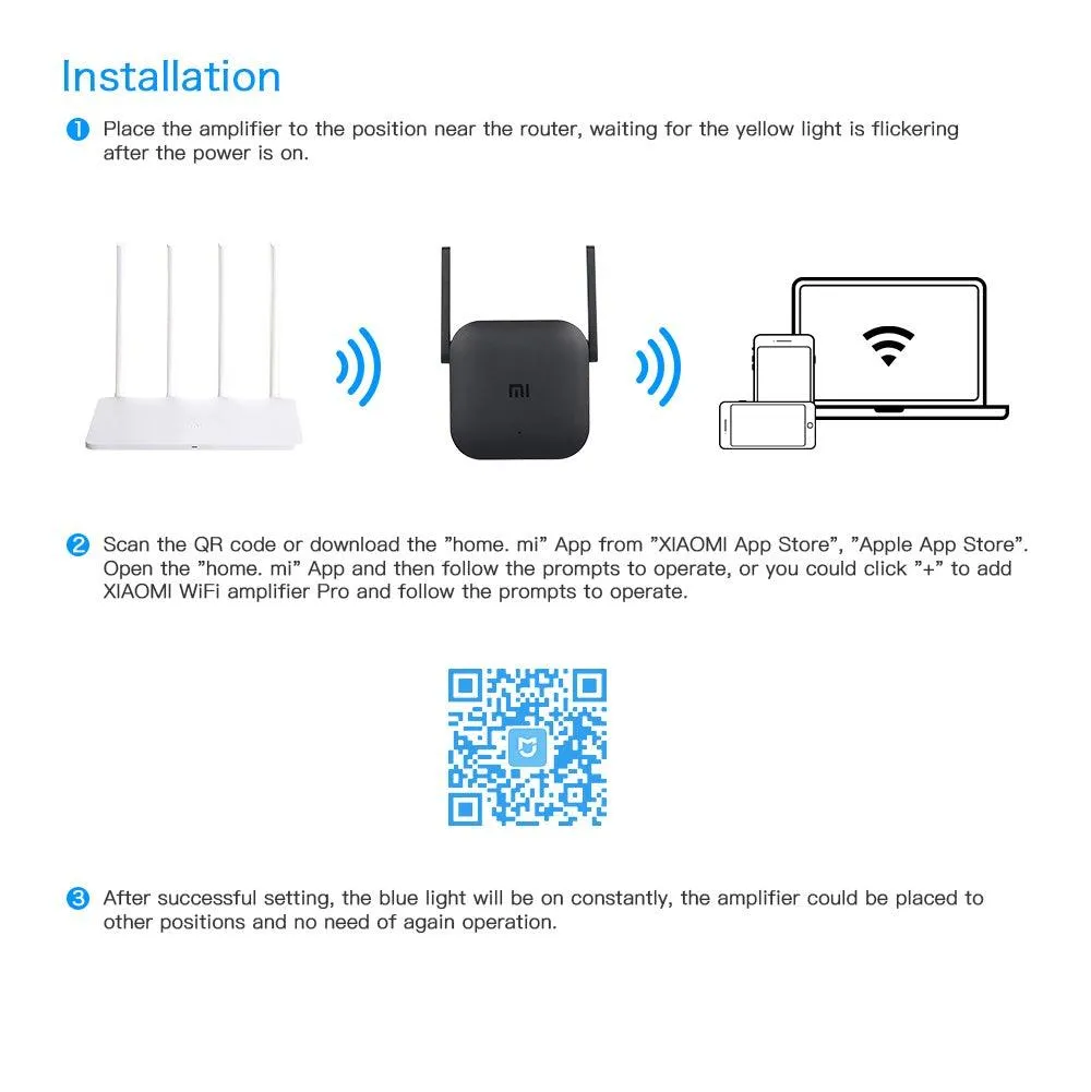 XiaoMi Wifi Extender Pro Network Amplifier