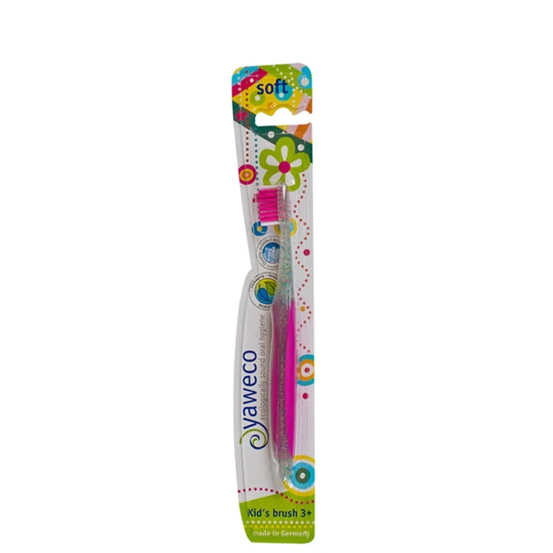 Yaweco Kids Toothbrush Soft Pink